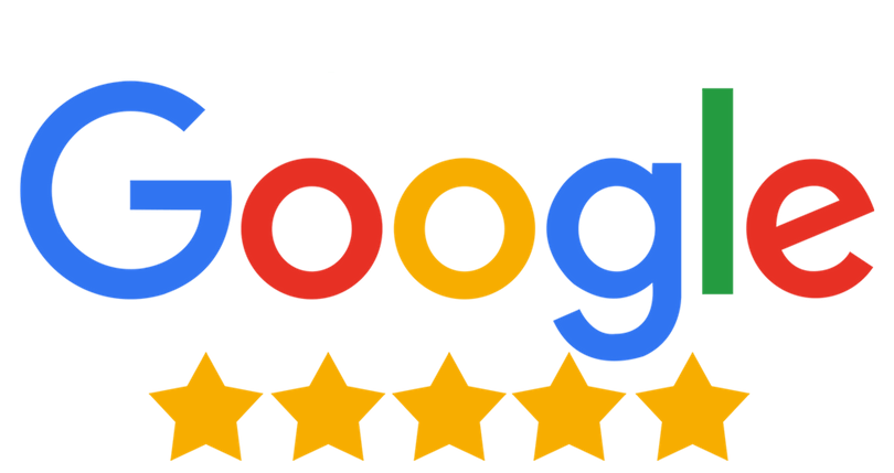 Carpenter Die Casting Google logo with five yellow stars underneath and the text "Top Reviewed" above, indicating a high rating or positive reviews.